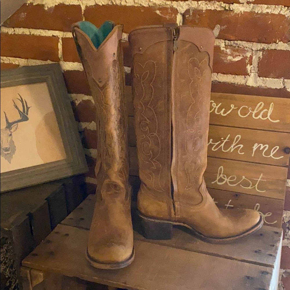 Corral kats natural Westport boots